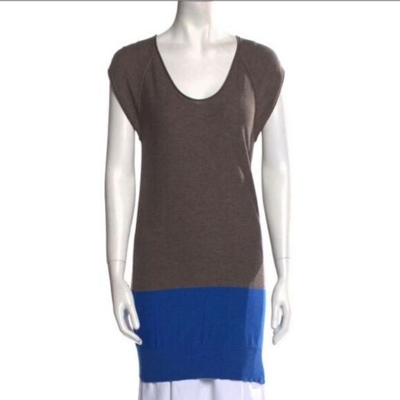 Alexander Wang T by Alexander Wang Sweater Dress Colorblock NWOT - Picture 5 of 5